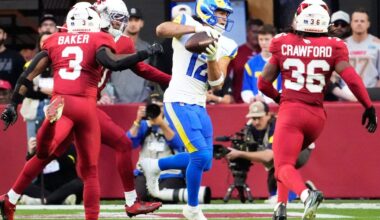 Arizona Cardinals open as massive underdogs ahead of final matchup of season
