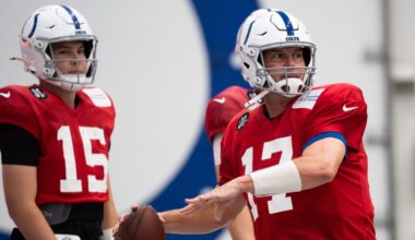 Colts seem to be preparing a certain QB to start on Sunday—and it may surprise some