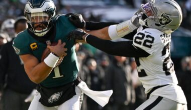 Reviewing the Las Vegas Raiders’ 31-0 loss to the Philadelphia Eagles