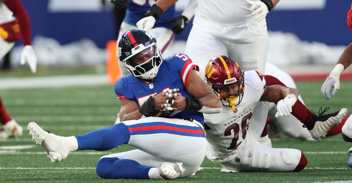 NY Giants statistics: Abdul Carter was great ‘for one week’; that’s not enough