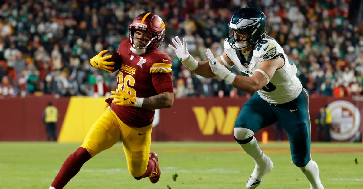 Stats and Snaps - 2025 Week 16, Commanders vs Philadelphia Eagles