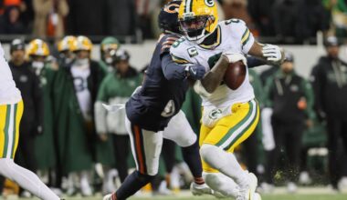 Las Vegas Raiders: Josh Jacobs’ fumble costs Green Bay Packers big