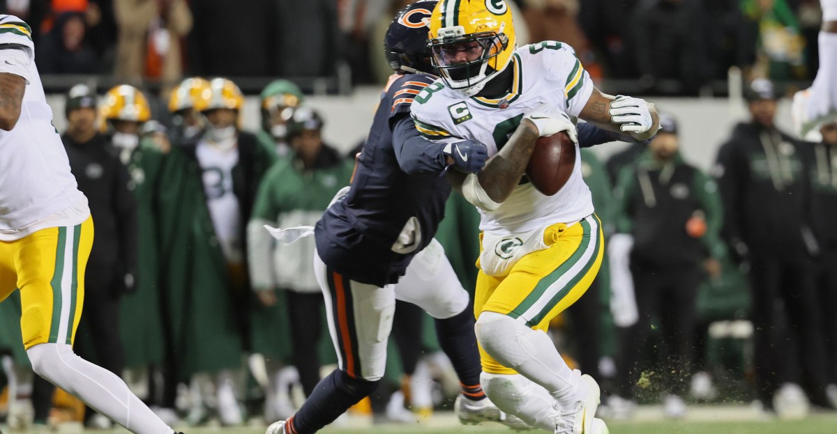 Las Vegas Raiders: Josh Jacobs’ fumble costs Green Bay Packers big