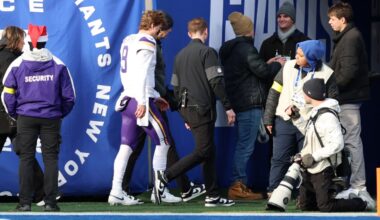 X-Rays Negative on J.J. McCarthy’s Hand