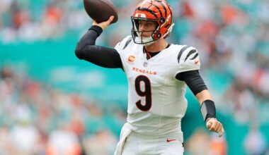 Joe Burrow: “I’m having fun playing football”