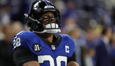 Week 17 Fantasy Advice for Philip Rivers, Jonathan Taylor, Josh Downs, Tyler Warren, and Others