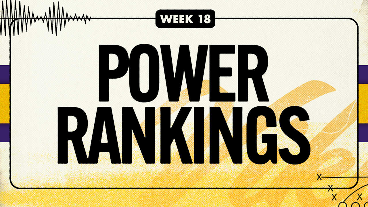2025 NFL Power Rankings Week 18
