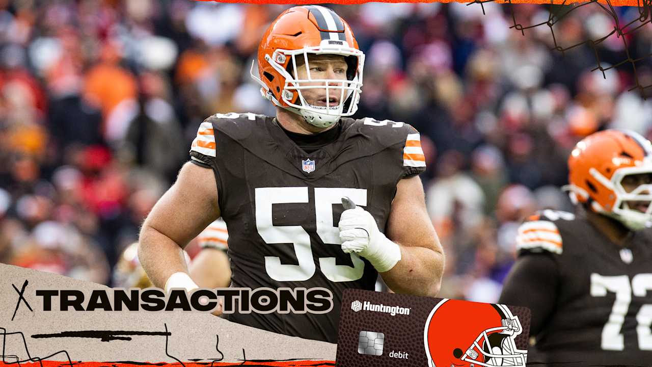 Browns place C Ethan Pocic and RB Jerome Ford on injured reserve