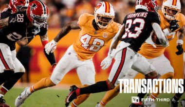 Tampa Bay Buccaneers Promote J.T. Gray to Active Roster