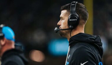 Panthers fall at New Orleans, still tied for division lead