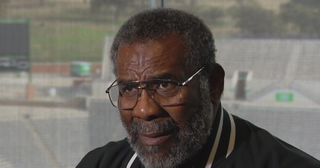 Mean Joe Greene cheers UNT's historic playoff bid