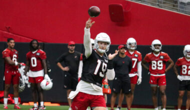 Jeff Driskel at training camp...