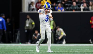 Matthew Stafford's 3-INT night sinks Rams in loss to Falcons