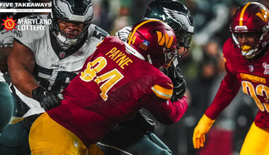 5 takeaways from Commanders vs. Eagles