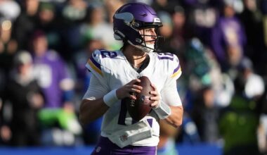 Undrafted rookie QB Max Brosmer tosses four interceptions as Seahawks shut out Vikings