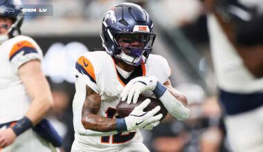 RB RJ Harvey posts 100-yard outing, snags rookie TD lead in win over Raiders