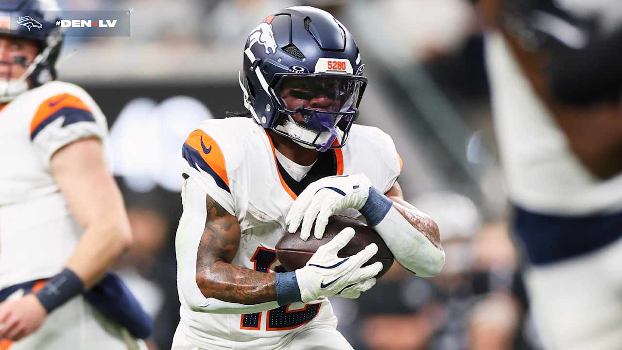 RB RJ Harvey posts 100-yard outing, snags rookie TD lead in win over Raiders