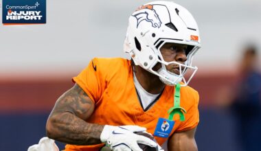 WR Pat Bryant, RB RJ Harvey remain full practice participants for Broncos ahead Week 16 game vs. Jaguars