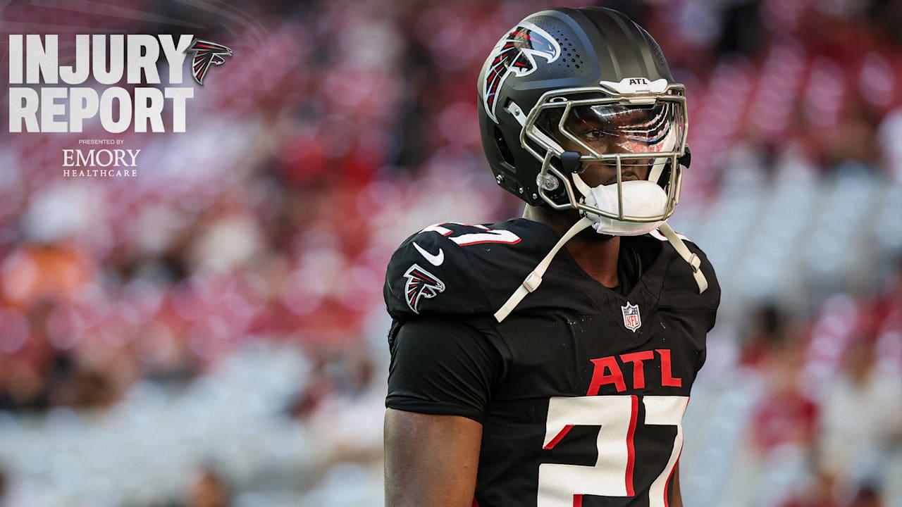 James Pearce Jr. limited with neck injury