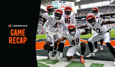Bengals Dolphins Postgame Recap | Stats, Notes and Quotes