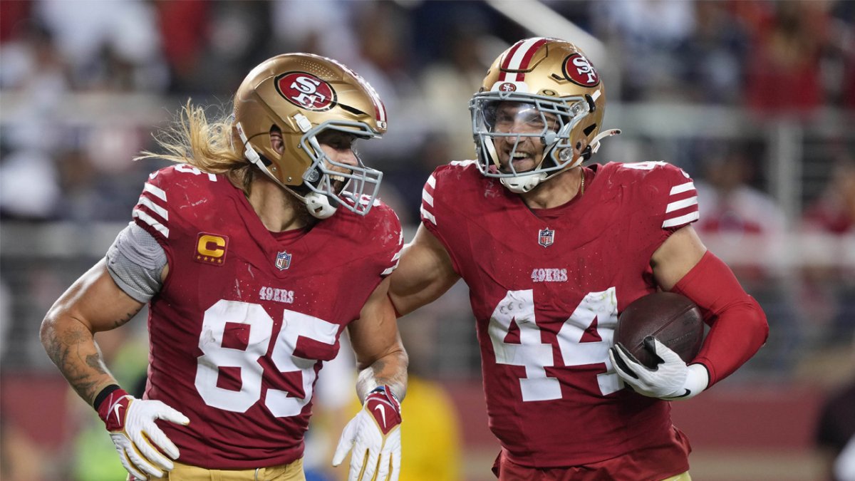 49ers’ George Kittle reveals Kyle Juszczyk’s savage trash talk – NBC Sports Bay Area & California