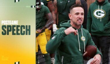 Packers celebrate win over Bears