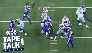 What stood out on film from Cowboys-Vikings