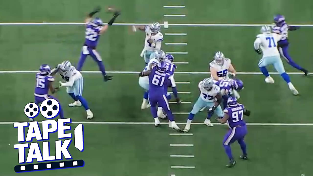 What stood out on film from Cowboys-Vikings