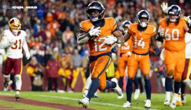 RJ Harvey nominated for NFL Rookie of the Week following Week 13 win vs. Commanders