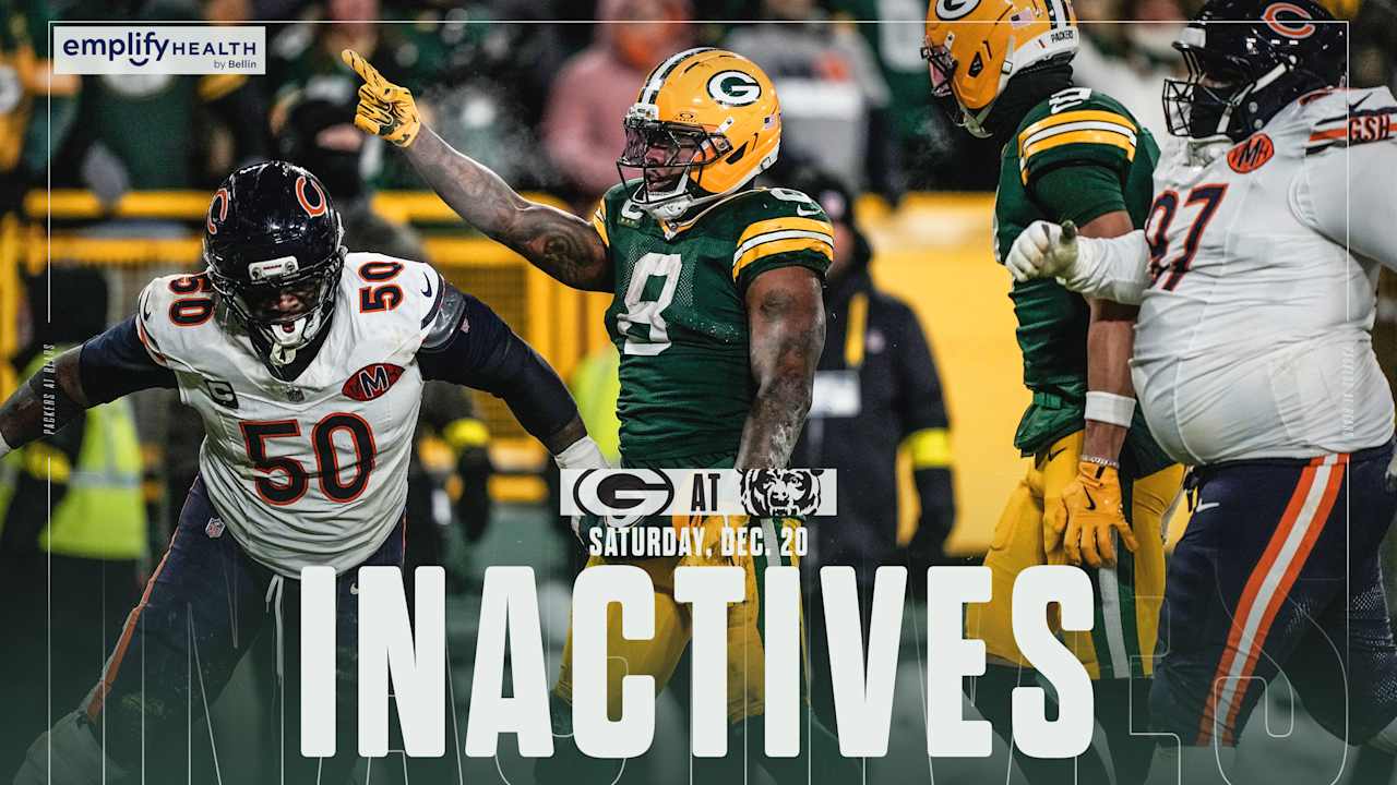 RB Josh Jacobs, WR Christian Watson both active for Green Bay