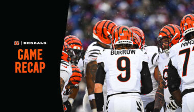 Bengals Bills Postgame Recap | Stats, Notes and Quotes