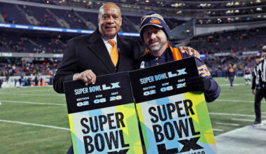 Bears recognize Inspire Change Changemaker Matt DeMateo, surprise him with Super Bowl tickets