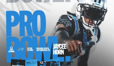 Jaycee Horn named to 2026 Pro Bowl Games