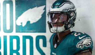 Quinyon Mitchell is thriving in his second season with the Eagles