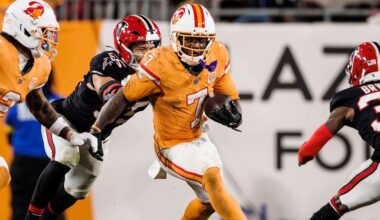 Tampa Bay Buccaneers Lose, Regain First in NFC South