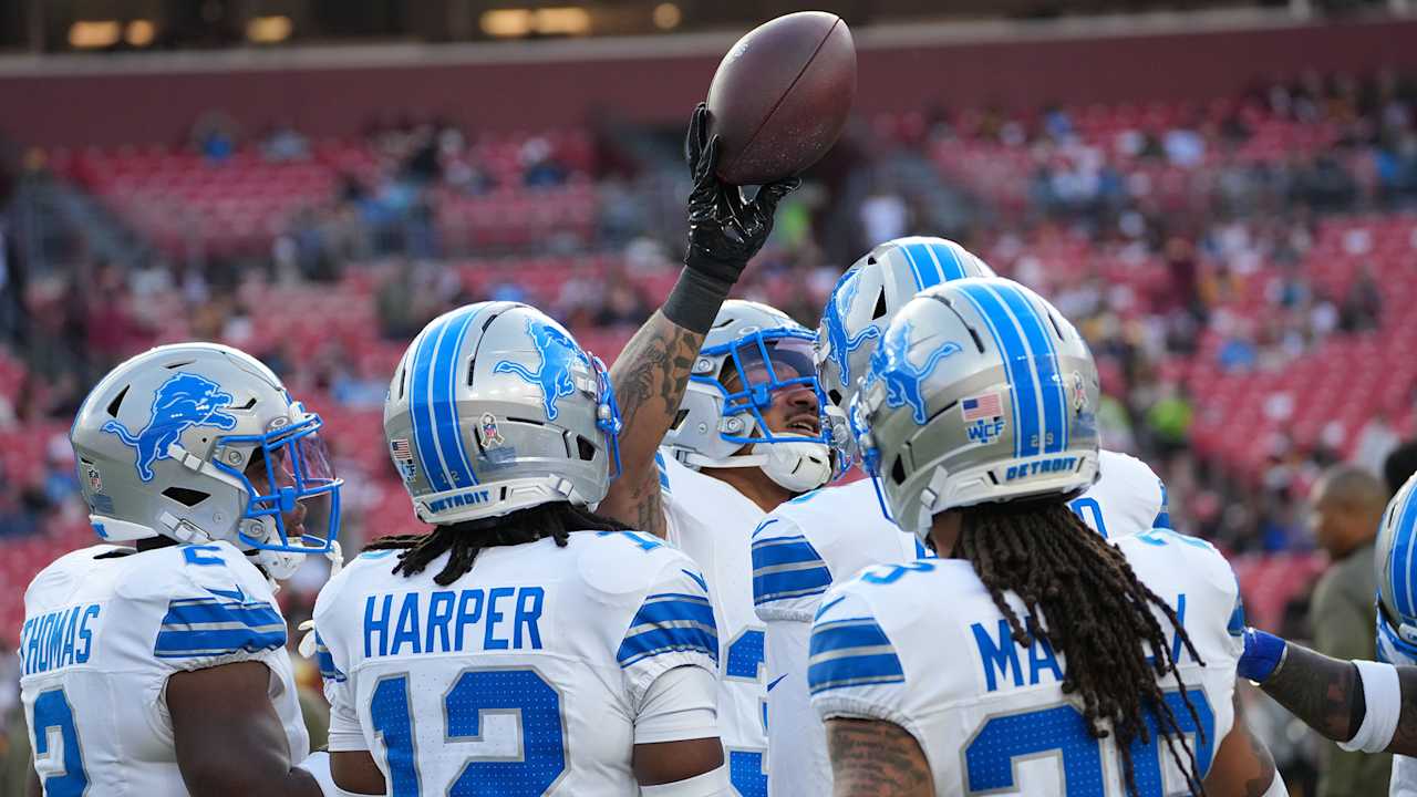 What is the Detroit Lions' plan at safety with Brian Branch out?