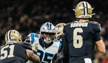 Ill-timed penalties prove costly for Panthers in loss to Saints
