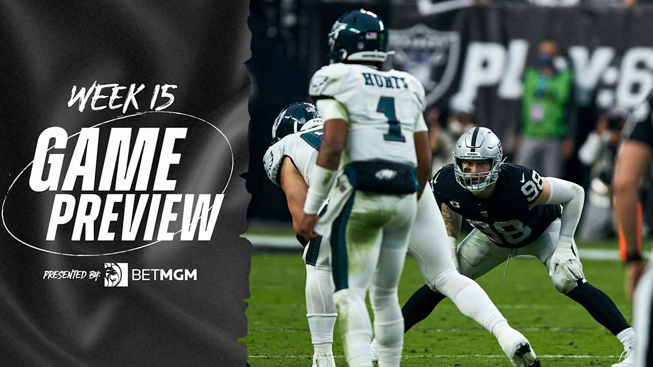 Raiders start two-game road stretch in Philadelphia