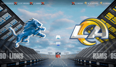 VIDEO: Detroit Lions vs. Los Angeles Rams preview, Madden 26 sim