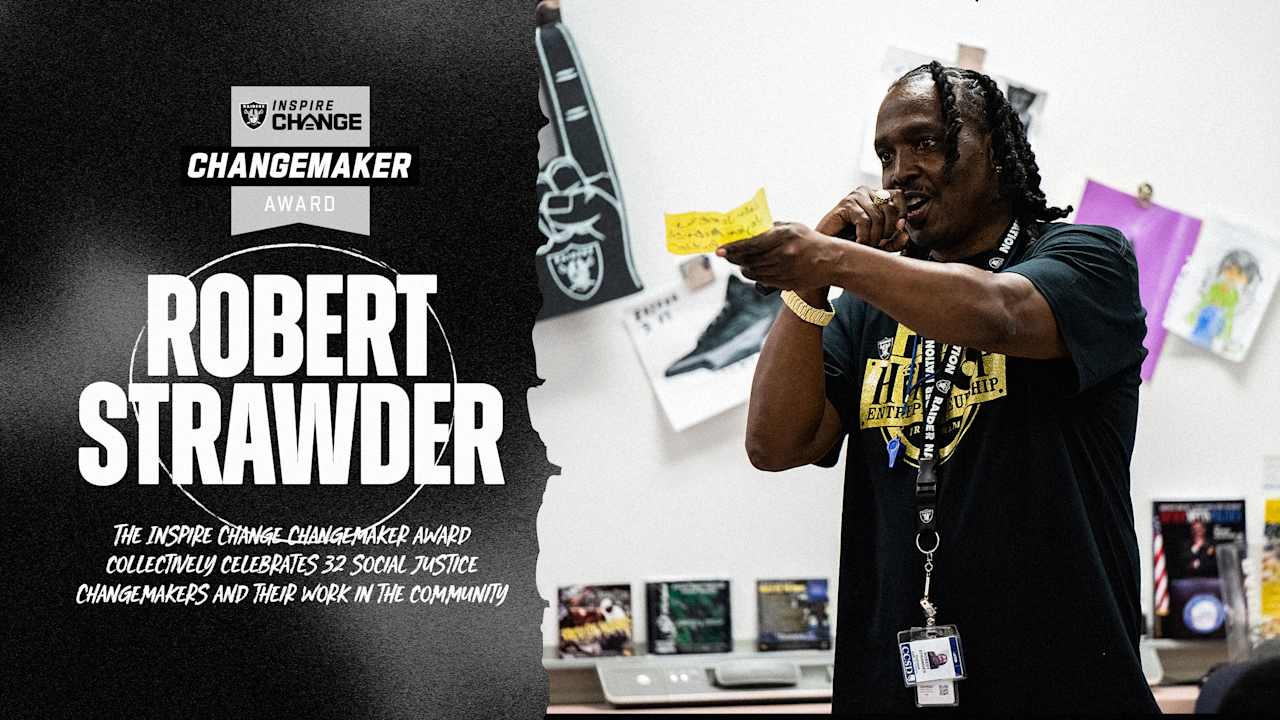 Las Vegas Raiders announce 2025 Inspire Change Changemaker