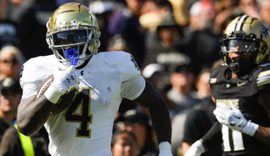 Notre Dame football: Jeremiyah Love gets reacts to CFP snub, Marcus Freeman buzz