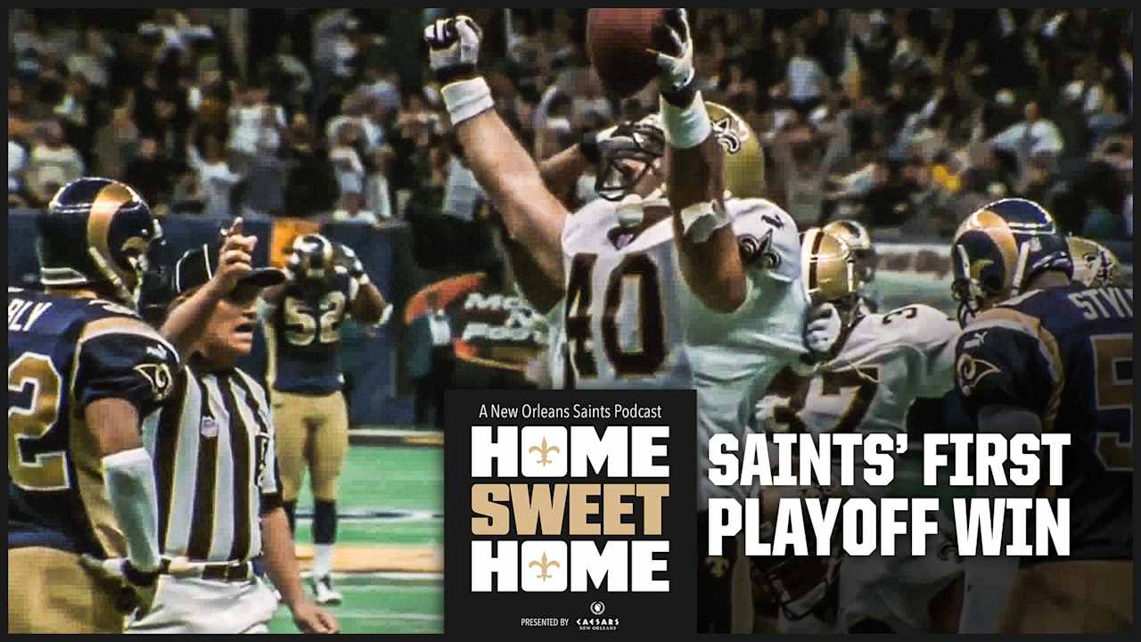 #3 Saints' first playoff win (2000)