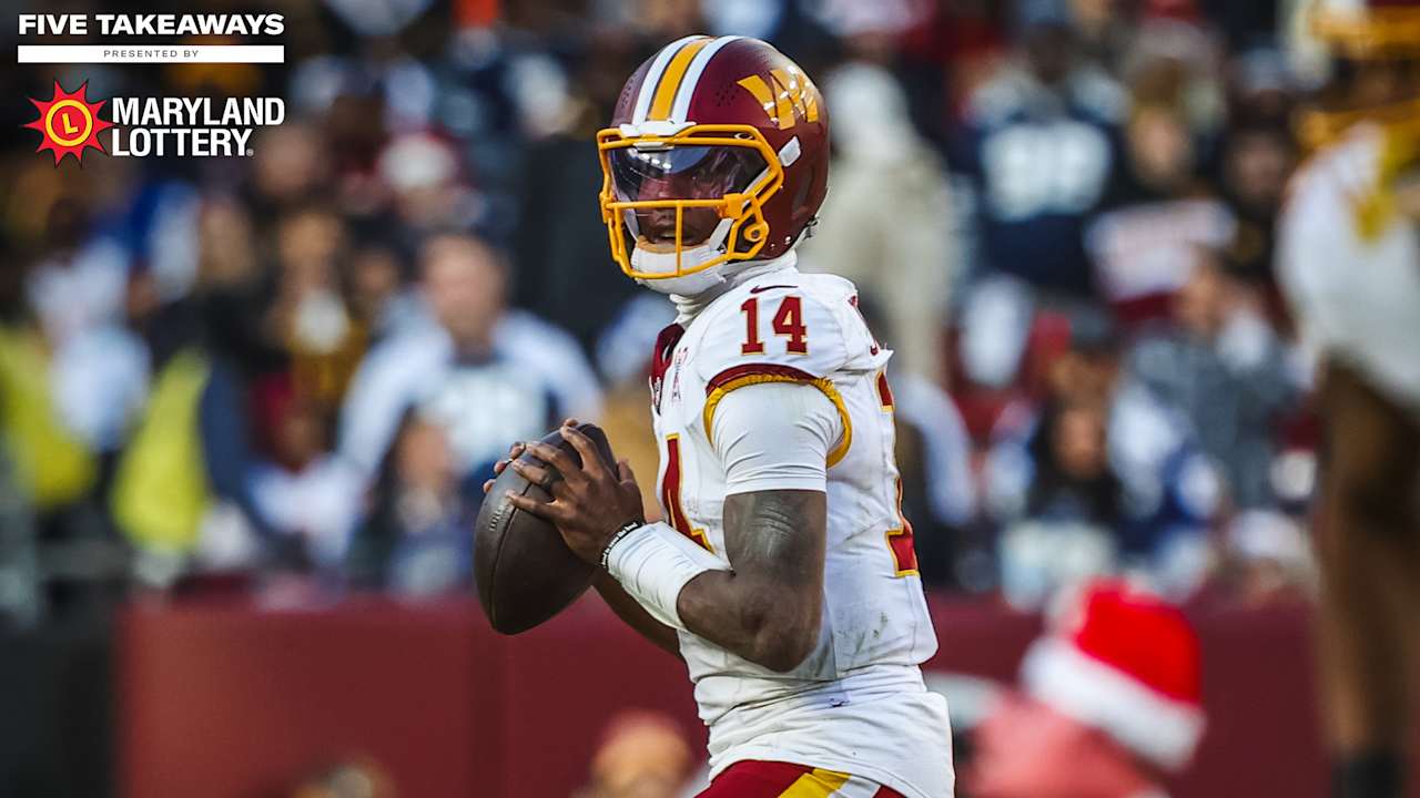 5 takeaways from Commanders vs. Cowboys