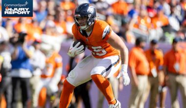 TE Nate Adkins not assigned game status, 2 Broncos ruled out for Week 15 game vs. Packers