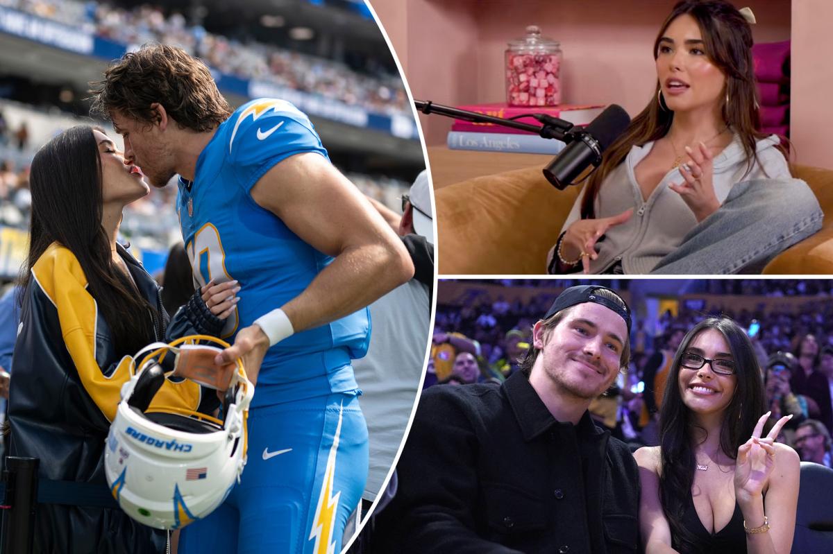 Madison Beer raves about Justin Herbert relationship: 'Feel taken care of'