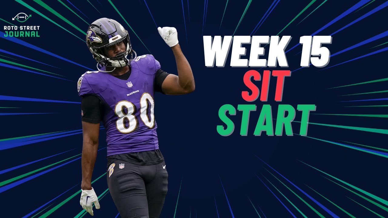 Week 15 Fantasy Football Start Em Sit Em Isaiah Likely, Christian Watson, Chris Rodriguez Devin Neal