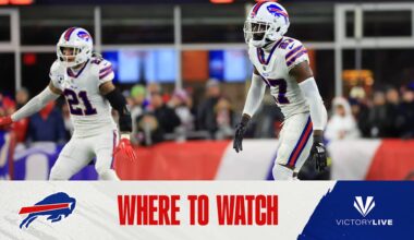 Buffalo Bills at New England Patriots | Where to watch, stream and listen