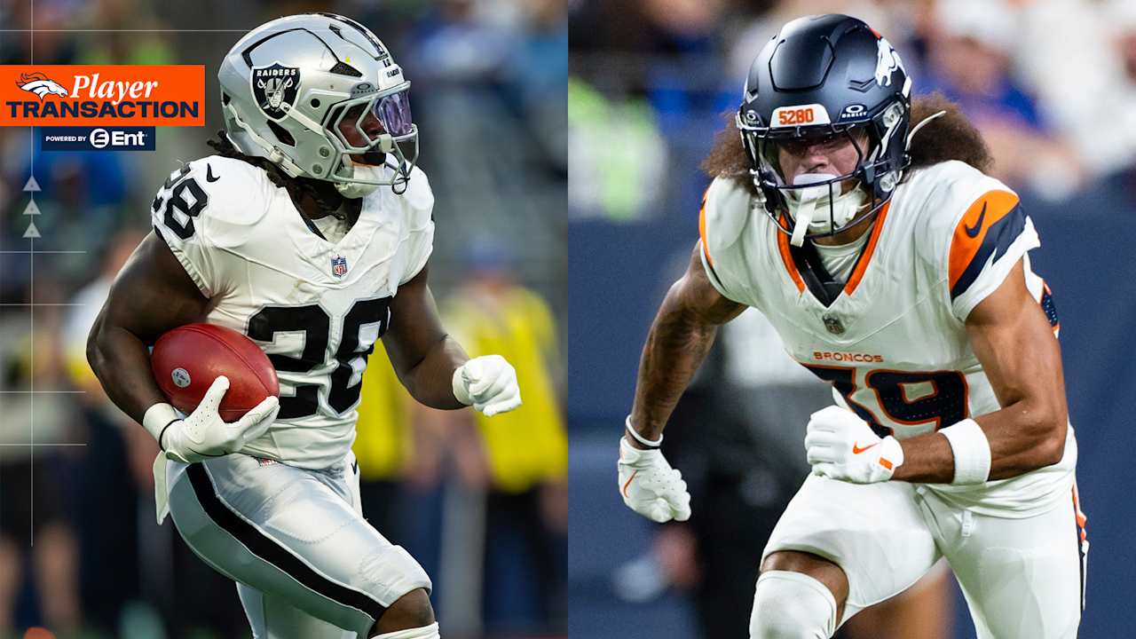 Broncos sign RB Sincere McCormick, WR Kyrese Rowan to practice squad