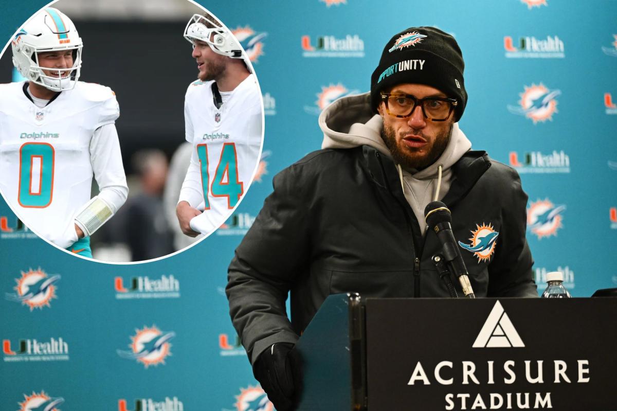 Dolphins could bench Tua Tagovailoa: 'Everything on the table'