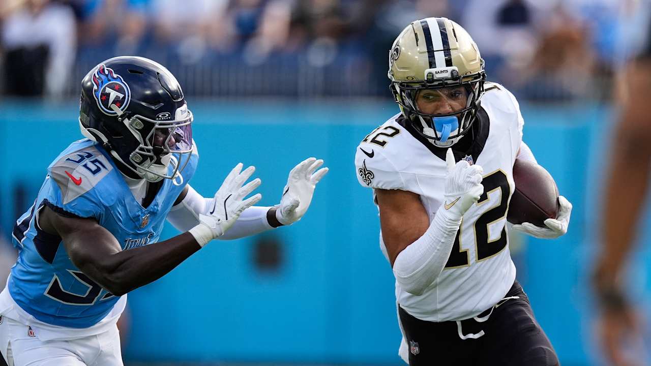 Halftime Update: Tennessee Titans 20, New Orleans Saints 10